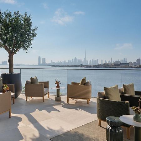 Hotel Address Creek Harbour Dubai Exterior foto View from the terrace