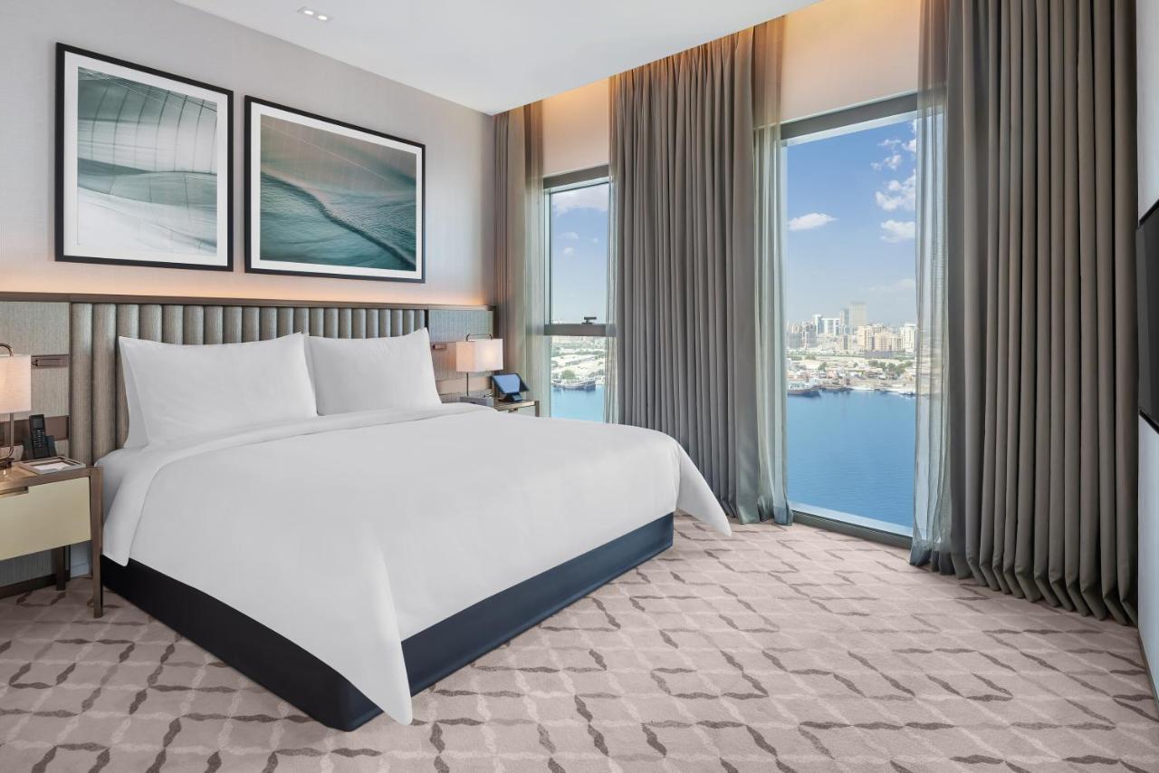 Hotel Address Creek Harbour Dubai Exterior foto A bedroom at the hotel