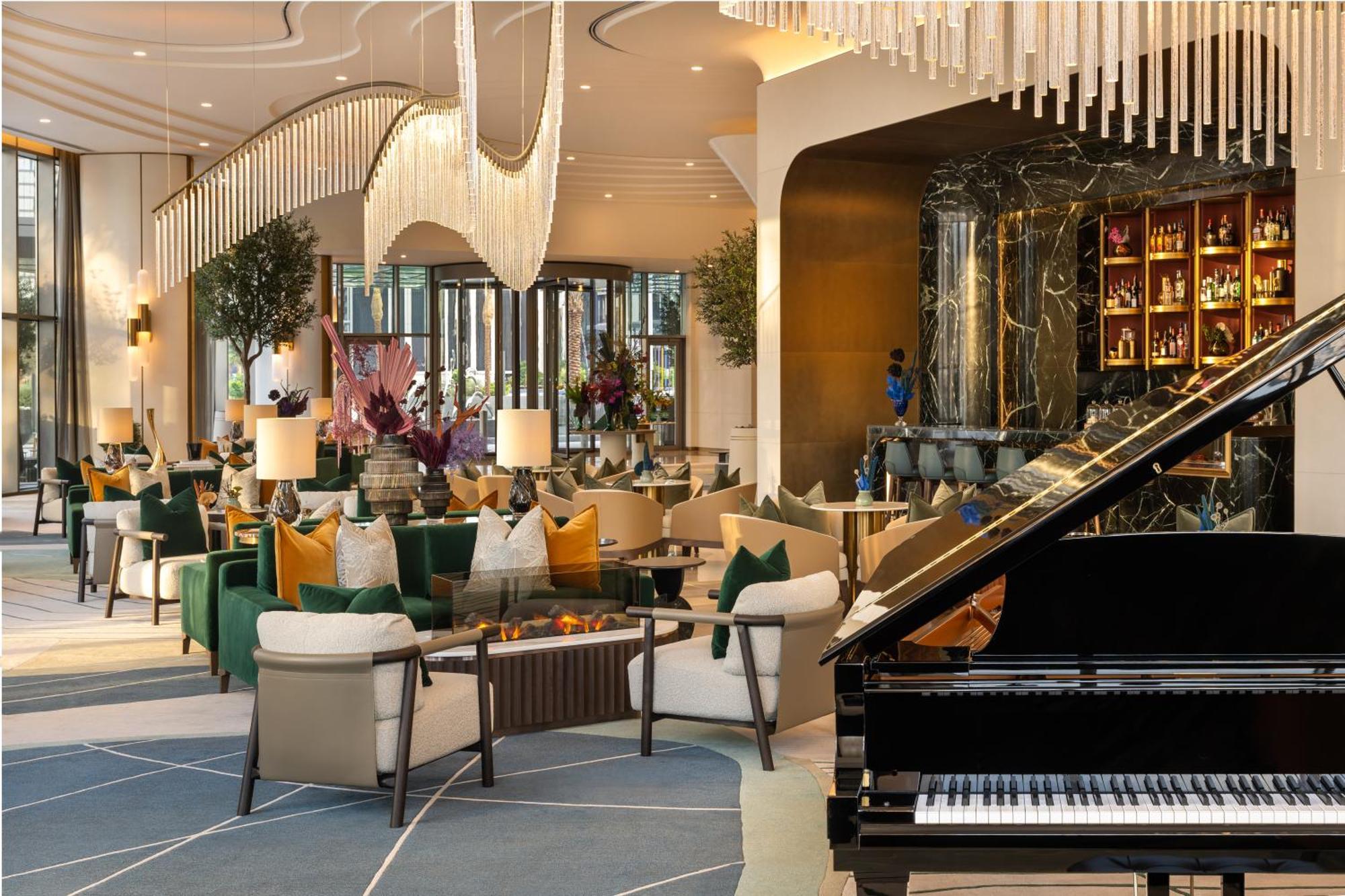 Hotel Address Creek Harbour Dubai Exterior foto The Lounge at the InterContinental London The O2